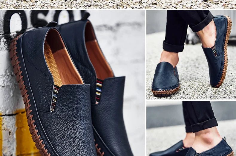 Espadrille cuir pour homme "L'Aquitain" - Restaur Cuirs