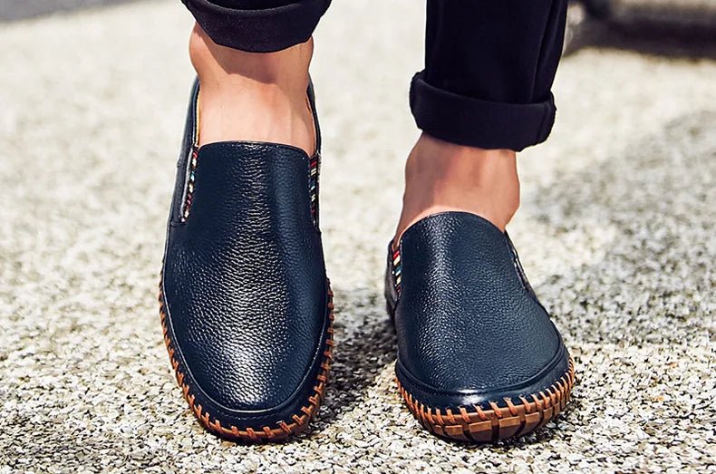 Espadrille cuir pour homme "L'Aquitain" - Restaur Cuirs