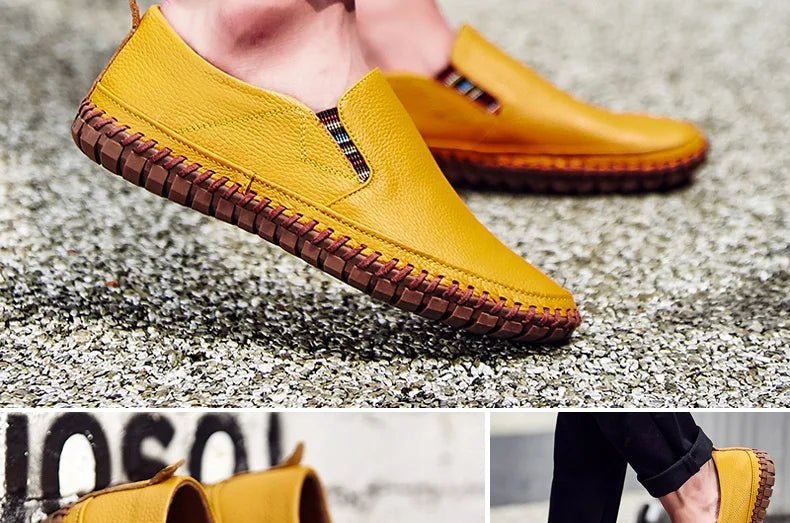 Espadrille cuir pour homme "L'Aquitain" - Restaur Cuirs