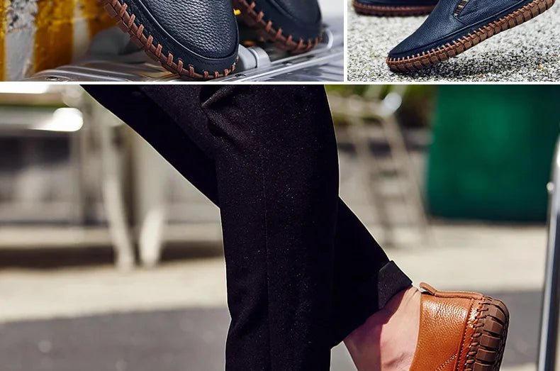 Espadrille cuir pour homme "L'Aquitain" - Restaur Cuirs