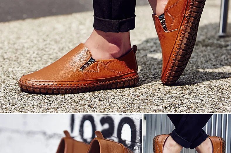 Espadrille cuir pour homme "L'Aquitain" - Restaur Cuirs