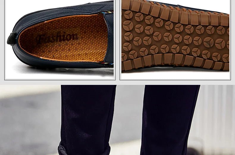 Espadrille cuir pour homme "L'Aquitain" - Restaur Cuirs