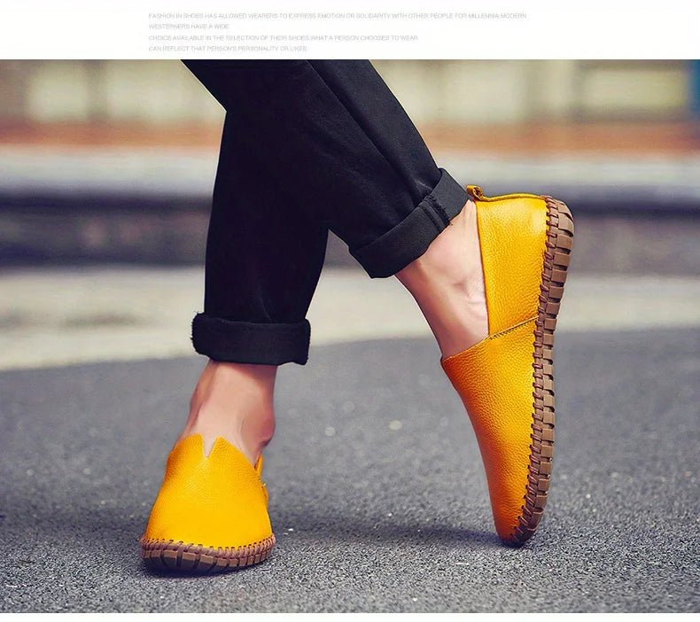 Espadrille cuir pour homme "Le Polyvalent" - Restaur Cuirs