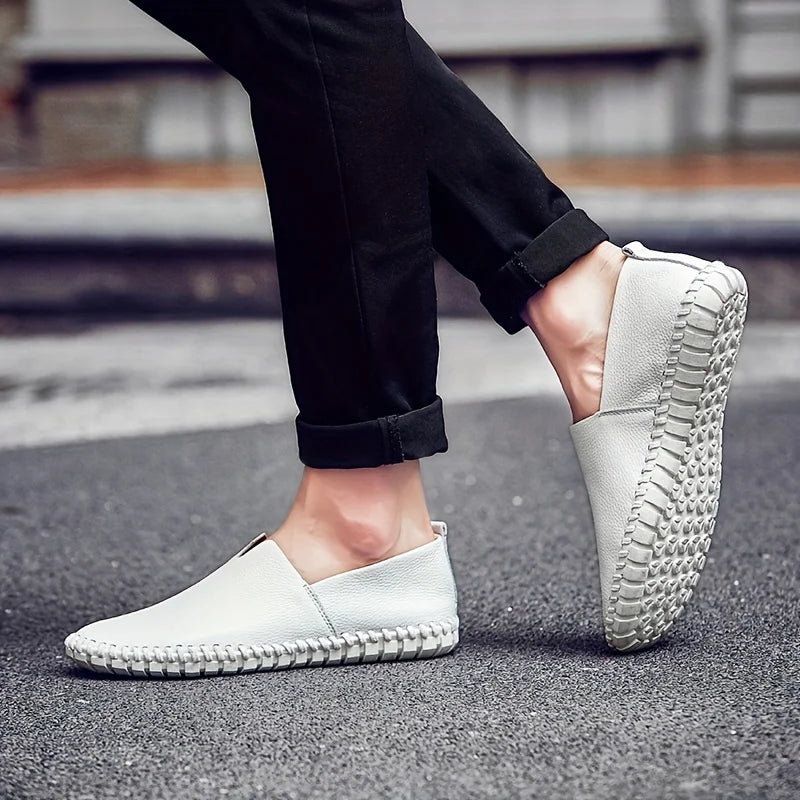 Espadrille cuir pour homme "Le Polyvalent" - Restaur Cuirs