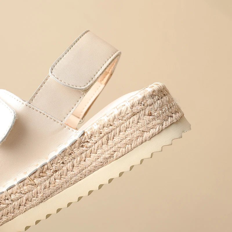 Espadrilles Femme Cuir Confortables "La Sérénité"