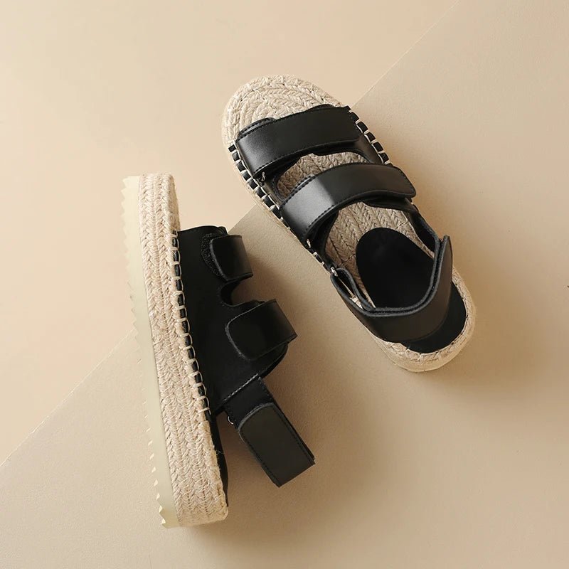 Espadrilles Femme Cuir Confortables "La Sérénité"