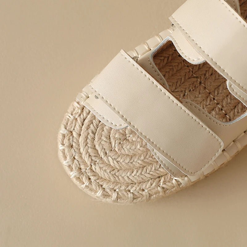 Espadrilles Femme Cuir Confortables "La Sérénité"