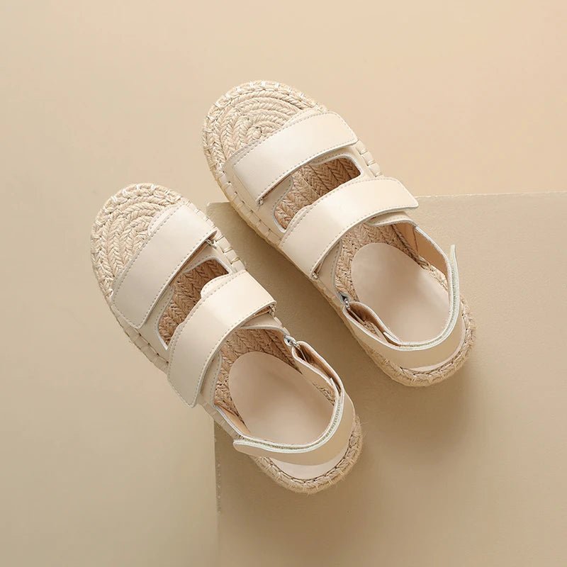 Espadrilles Femme Cuir Confortables "La Sérénité"