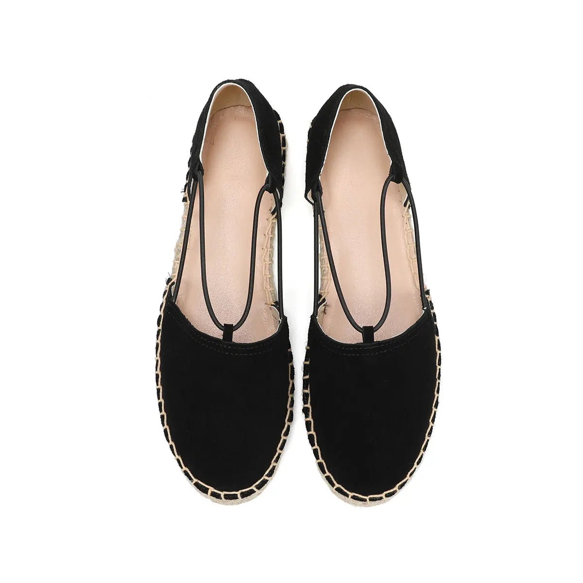 Espadrilles Femme Cuir Élégantes "La Gracile"