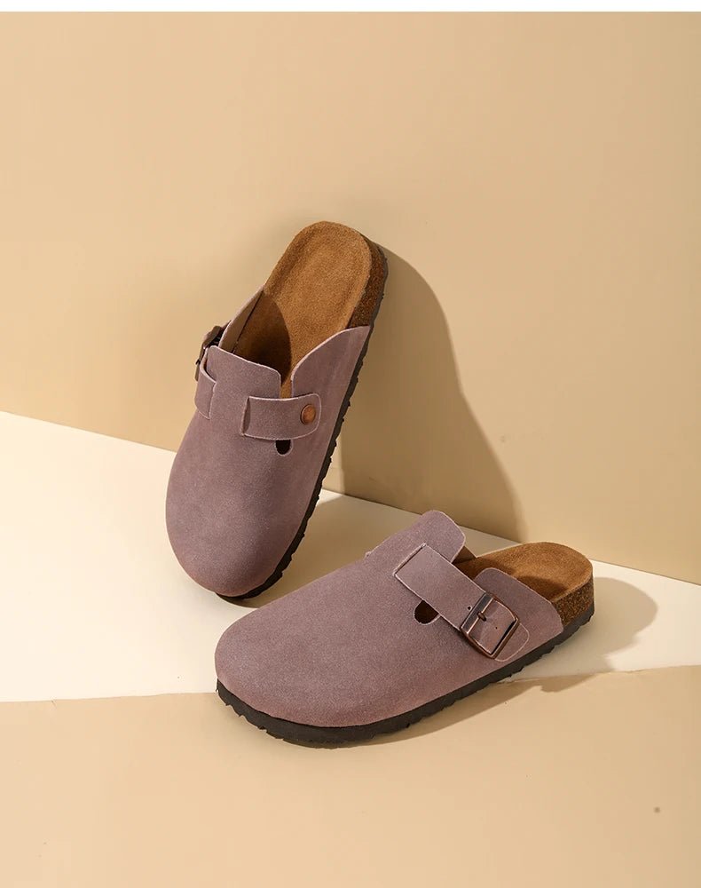 Mule en Cuir pour Femme Confort et Élégance "La Plaisance"