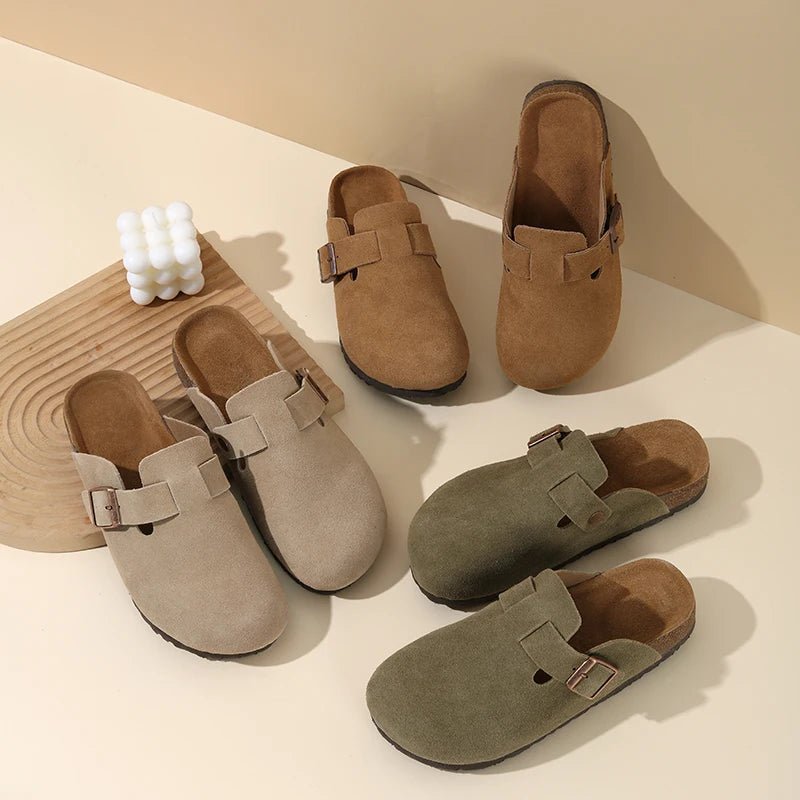 Mule en Cuir pour Femme Confort et Élégance "La Plaisance"