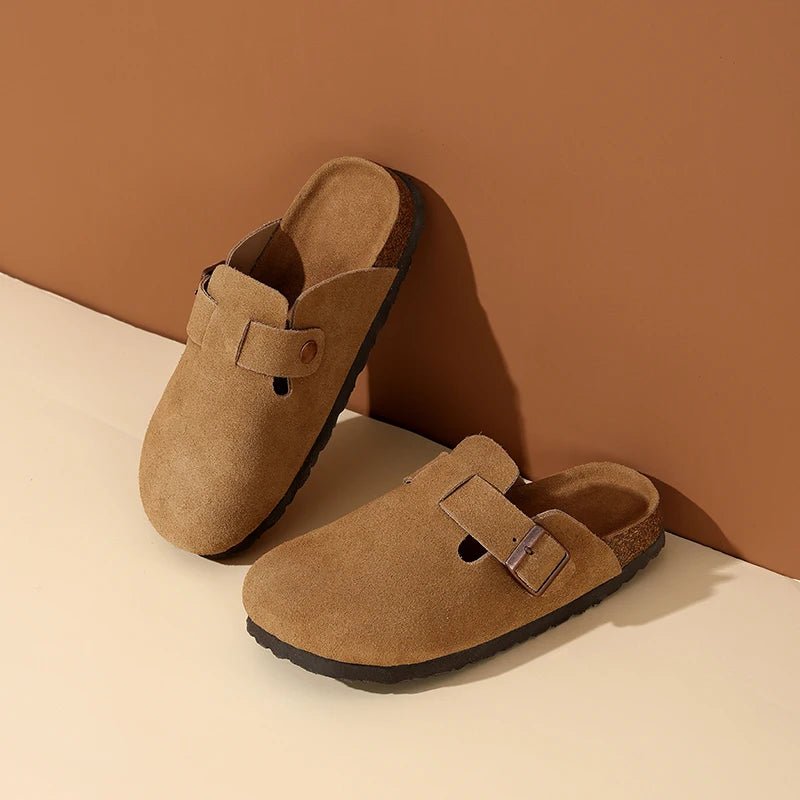 Mule en Cuir pour Femme Confort et Élégance "La Plaisance"