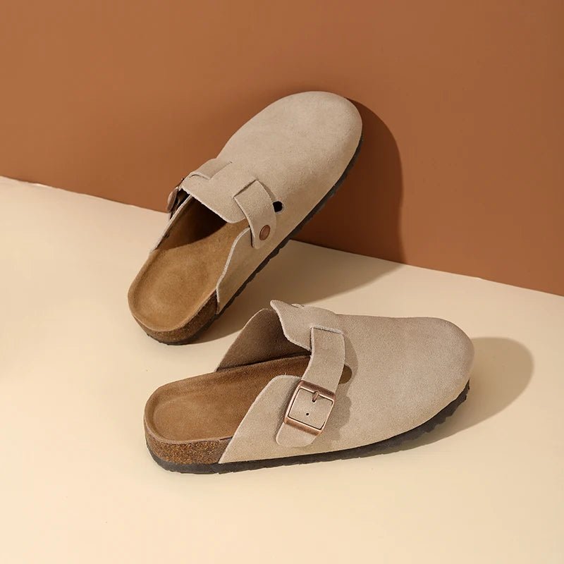 Mule en Cuir pour Femme Confort et Élégance "La Plaisance"