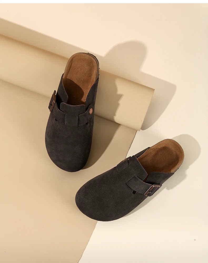 Mule en Cuir pour Femme Confort et Élégance "La Plaisance"