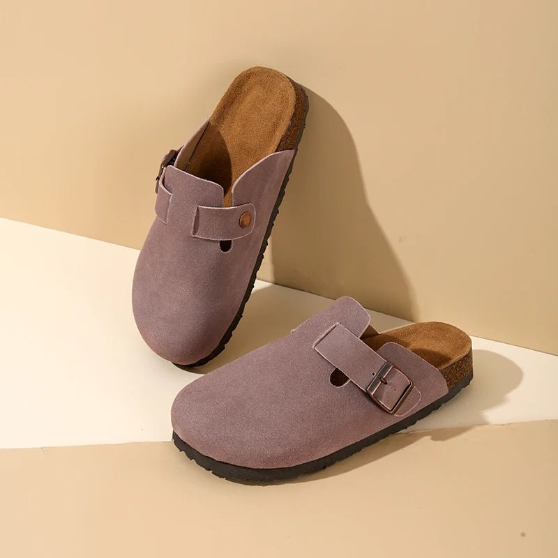 Mule en Cuir pour Femme Confort et Élégance "La Plaisance"