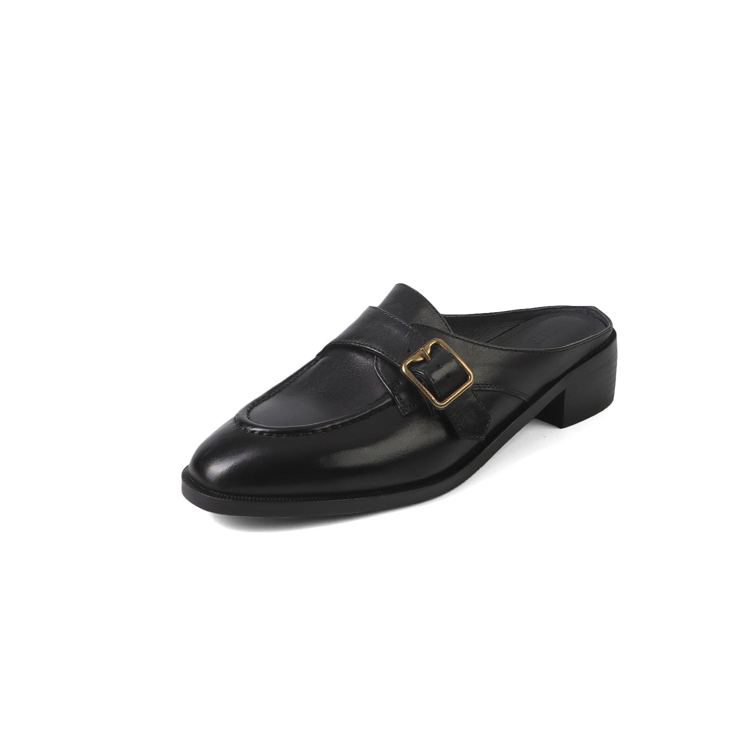 Mule en Cuir pour Femme Élégance Rétro "La Renaissance"