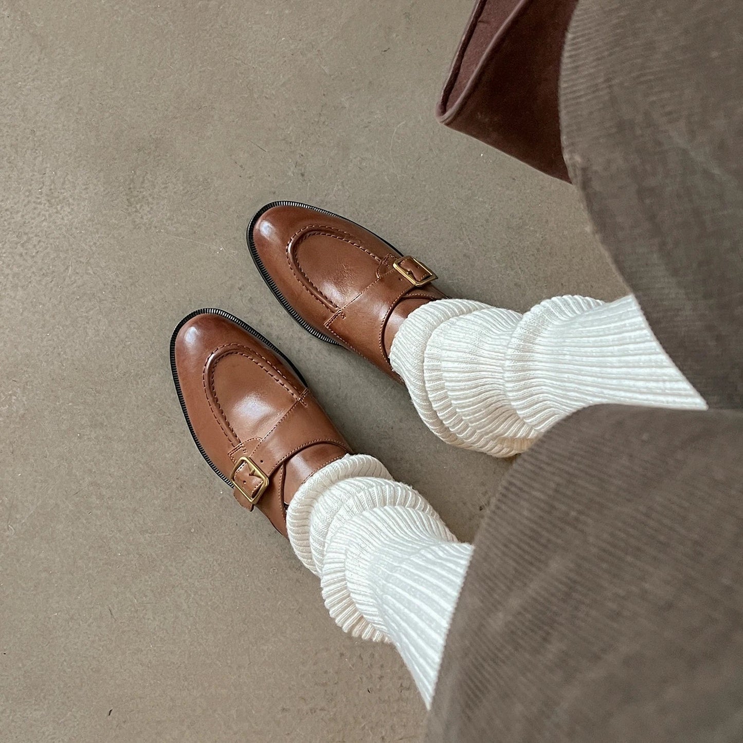 Mule en Cuir pour Femme Élégance Rétro "La Renaissance"