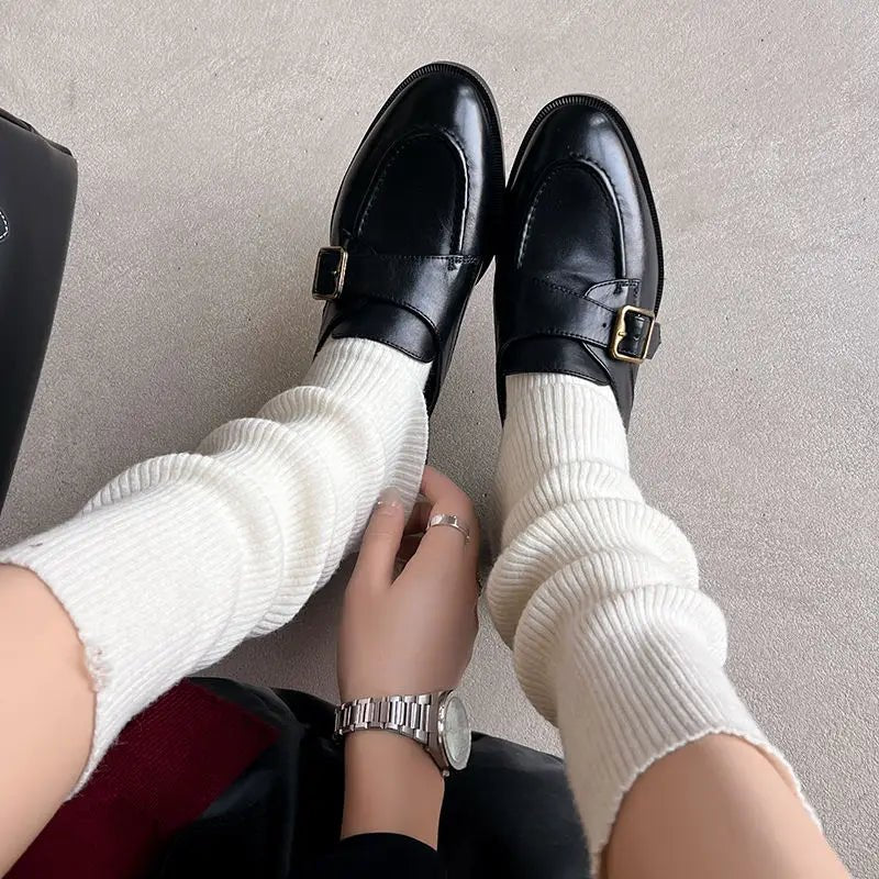 Mule en Cuir pour Femme Élégance Rétro "La Renaissance"