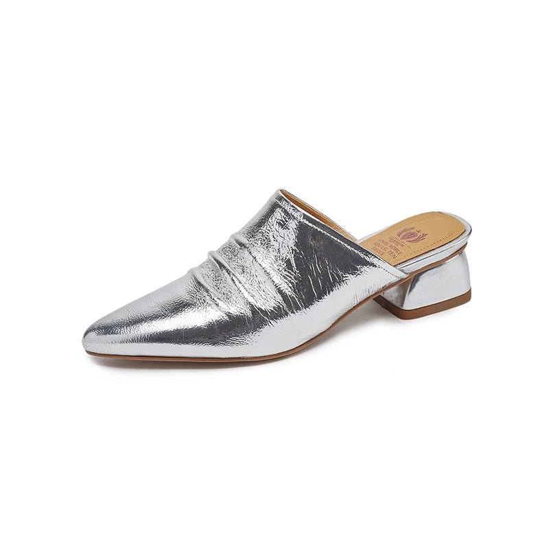 Mule en Cuir pour Femme Élégante "La Félicité"
