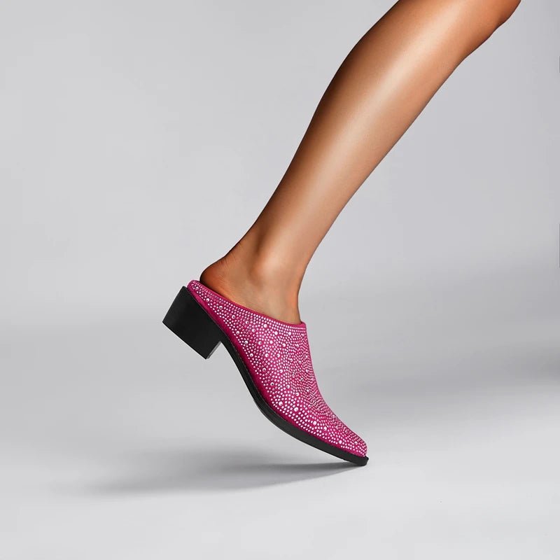 Mule en Cuir pour Femme Élégante "La Juliette"