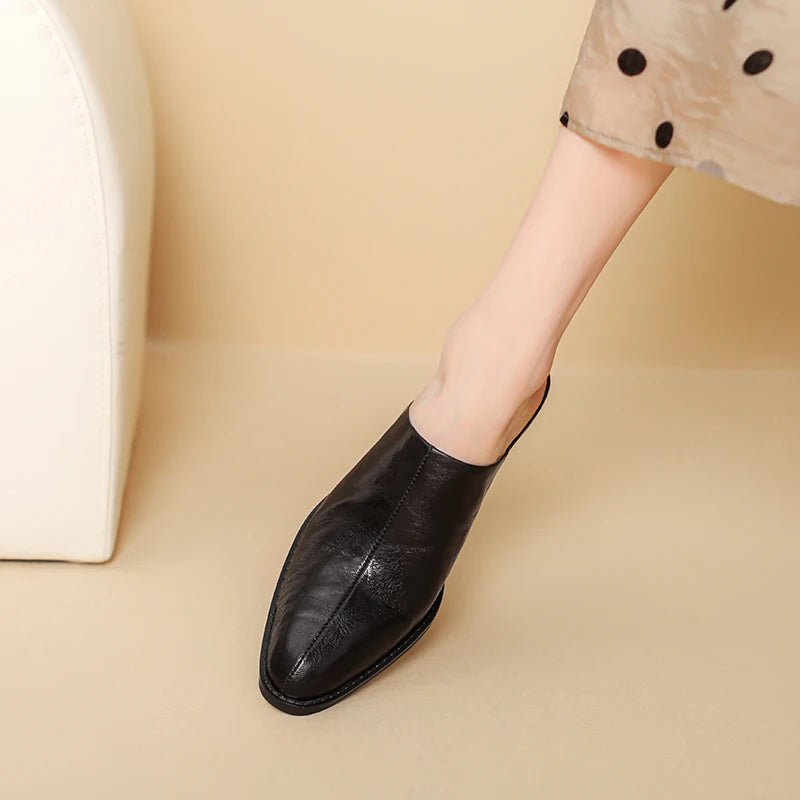 Mule en Cuir pour Femme "La Chérie"