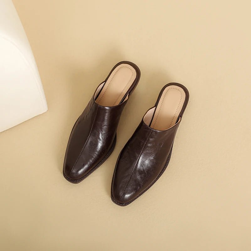 Mule en Cuir pour Femme "La Chérie"