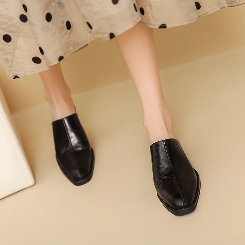 Mule en Cuir pour Femme "La Chérie"