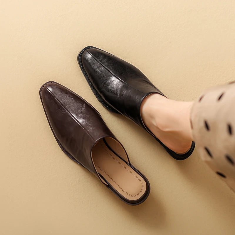Mule en Cuir pour Femme "La Chérie"