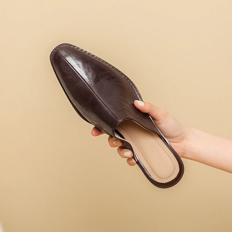 Mule en Cuir pour Femme "La Chérie"