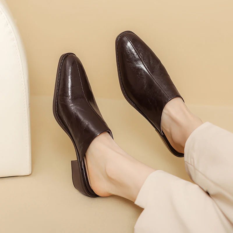 Mule en Cuir pour Femme "La Chérie"