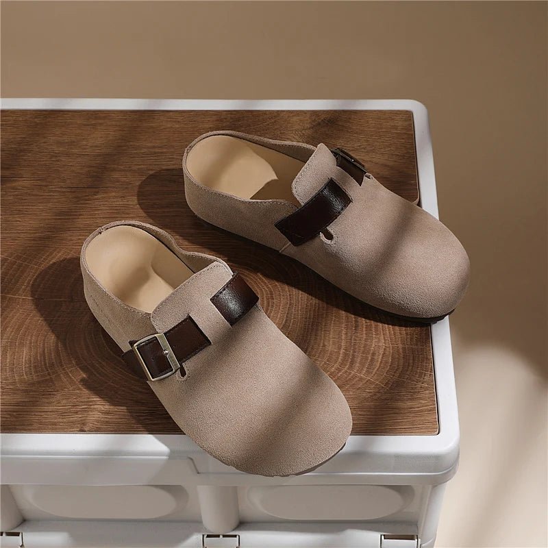 Mule en Cuir pour Femme "La Désinvolte"