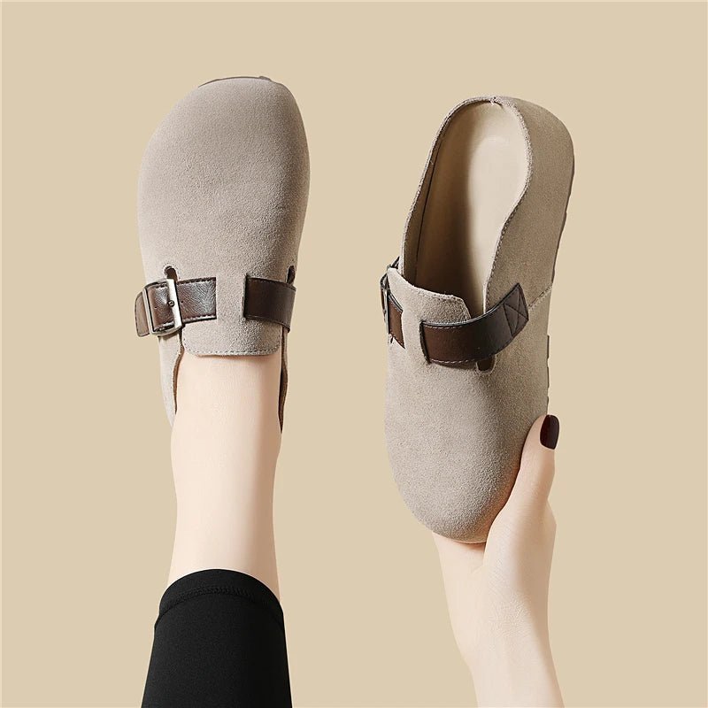 Mule en Cuir pour Femme "La Désinvolte"