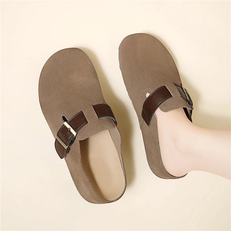 Mule en Cuir pour Femme "La Désinvolte"