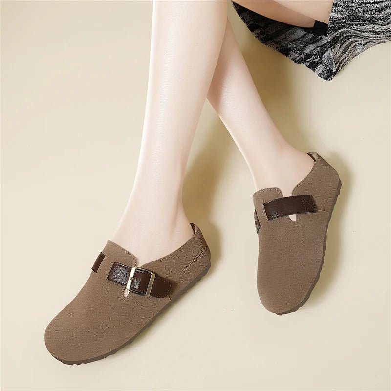 Mule en Cuir pour Femme "La Désinvolte"