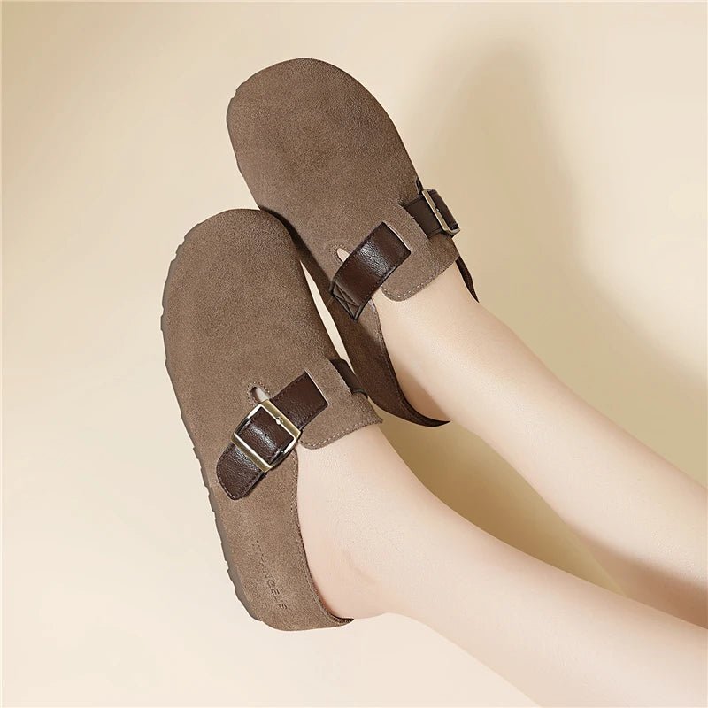 Mule en Cuir pour Femme "La Désinvolte"