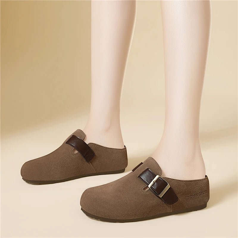 Mule en Cuir pour Femme "La Désinvolte"