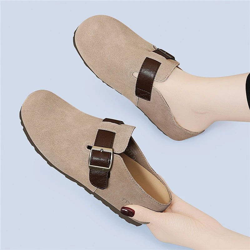 Mule en Cuir pour Femme "La Désinvolte"