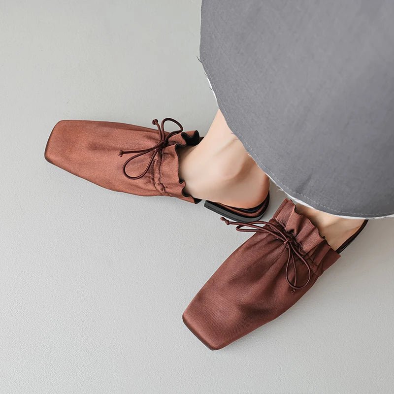 Mule en Cuir pour Femme « La Désirée »