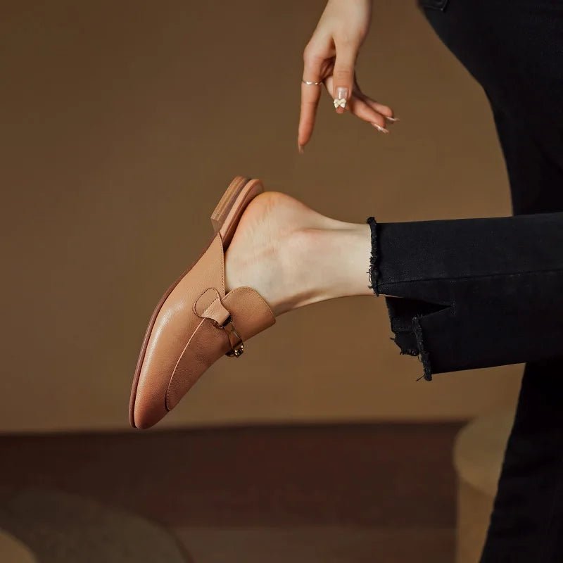 Mule en Cuir pour Femme "La Féminine"