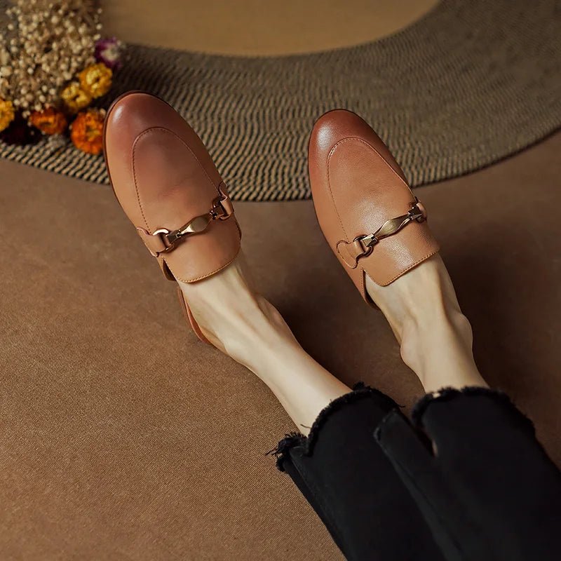 Mule en Cuir pour Femme "La Féminine"