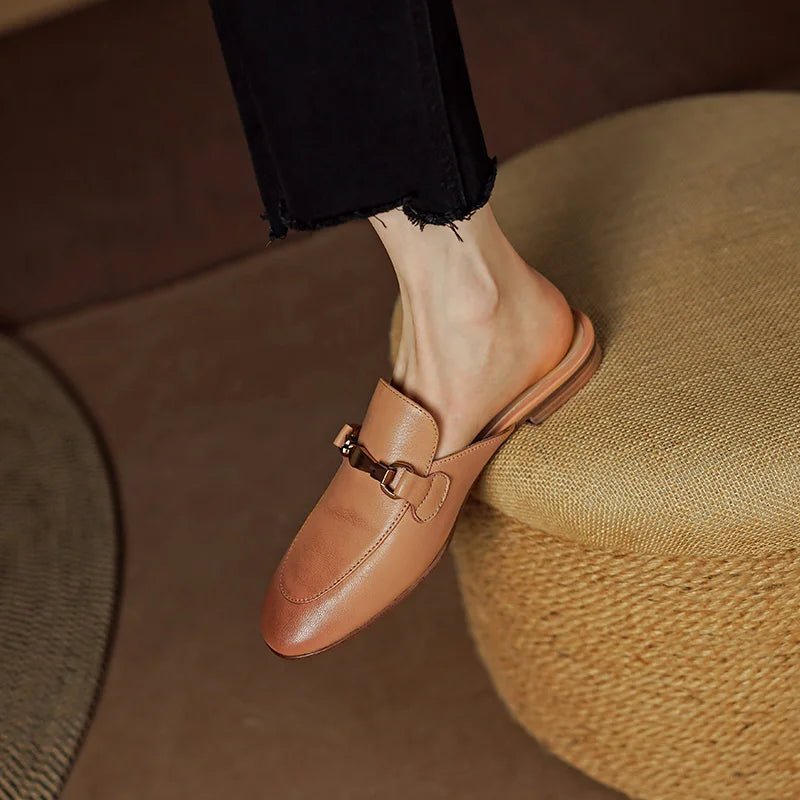 Mule en Cuir pour Femme "La Féminine"
