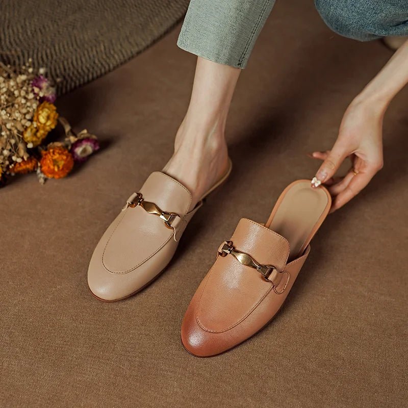 Mule en Cuir pour Femme "La Féminine"
