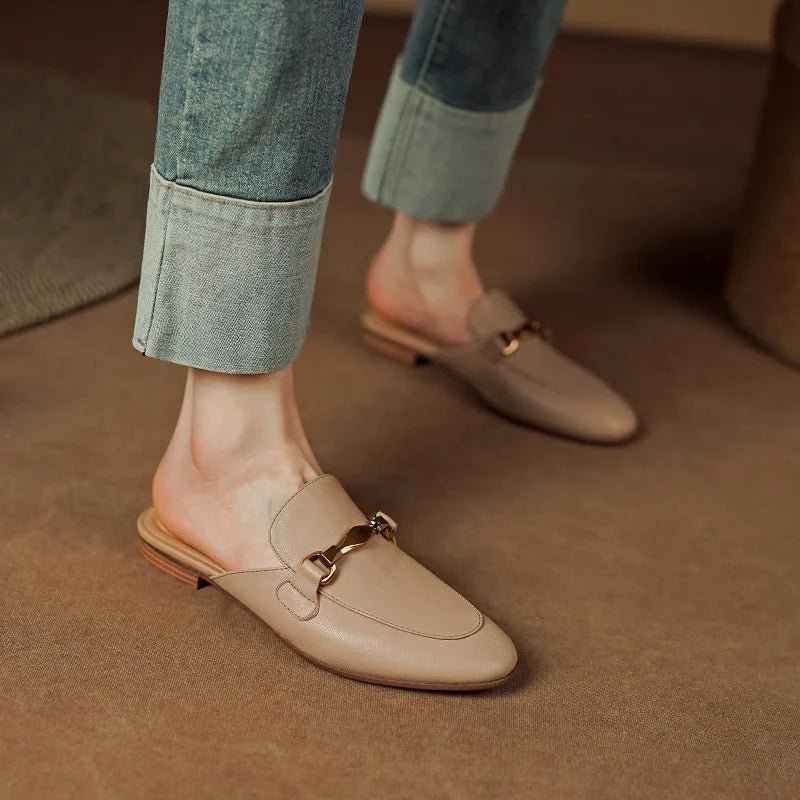 Mule en Cuir pour Femme "La Féminine"