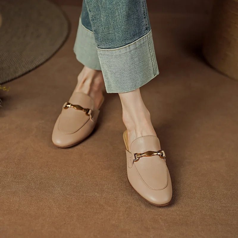 Mule en Cuir pour Femme "La Féminine"