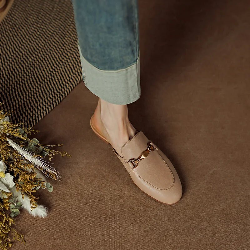 Mule en Cuir pour Femme "La Féminine"