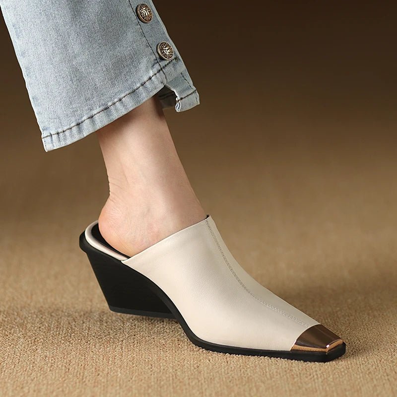 Mule en Cuir pour Femme "La Inspirante"