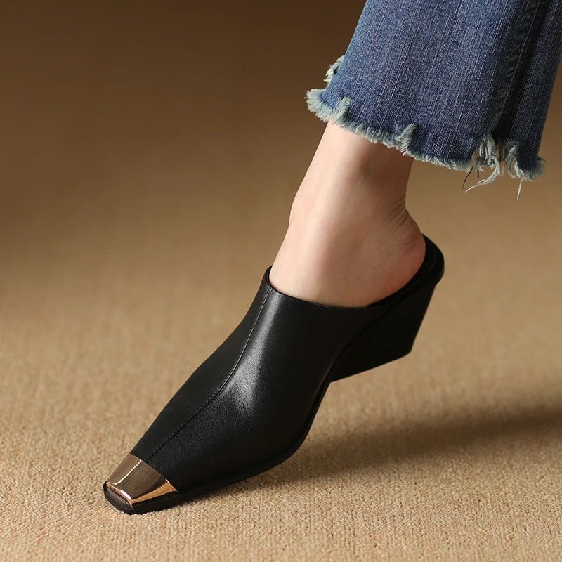 Mule en Cuir pour Femme "La Inspirante"