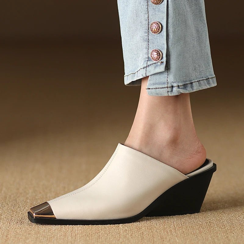 Mule en Cuir pour Femme "La Inspirante"