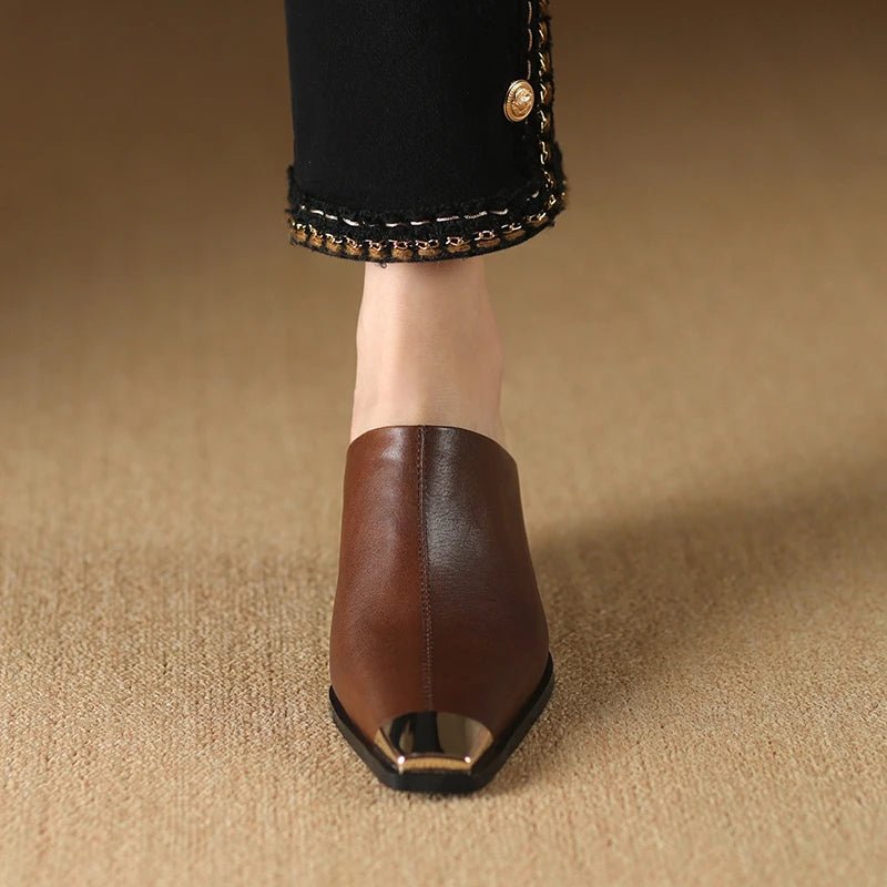 Mule en Cuir pour Femme "La Inspirante"