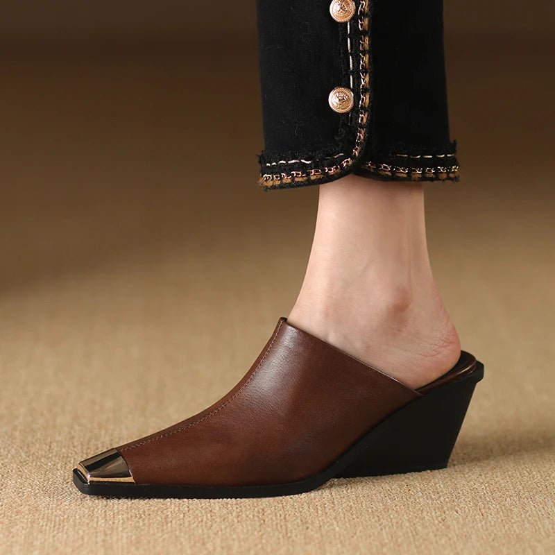 Mule en Cuir pour Femme "La Inspirante"